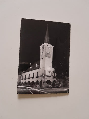 AK Gumpoldskirchen. Rathaus. (1957)