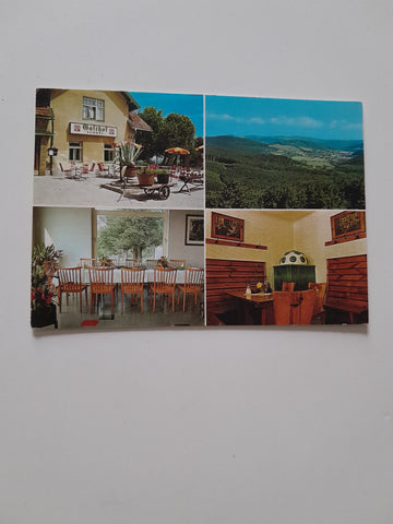 AK Breitenfurt. Gasthof Schöny. Zur schönen Aussicht. Hochrotherdstraße 14.
