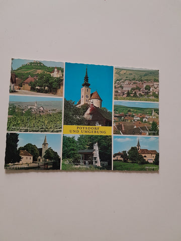 AK Poysdorf und Umgebung.