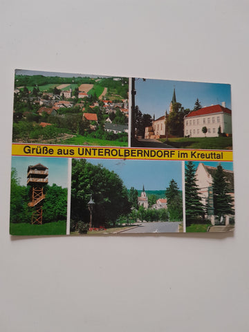 AK Grüße aus Unterolberndorf im Kreuttal.