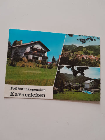 AK Türnitz. Frühstückspension Karnerleiten. Inh. Susanne Maria Lippmann.