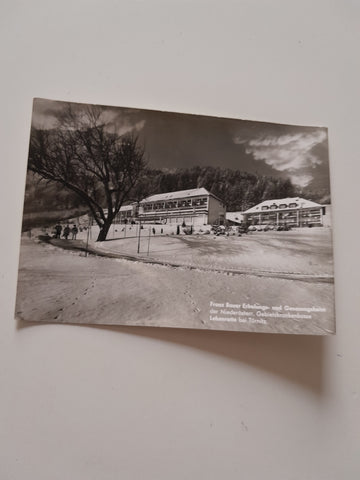 AK Lehenrotte bei Türnitz. Franz Bauer Erholungs- und Genesungsheim der NÖ Gebietskrankenkasse.