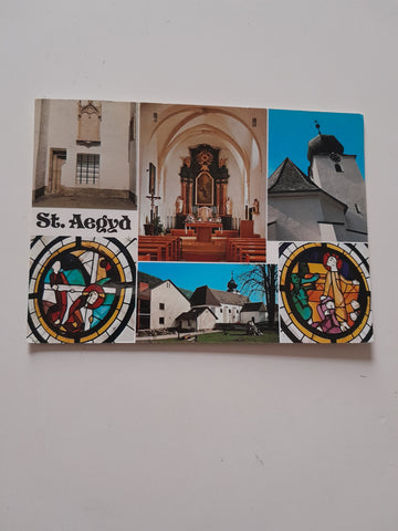AK St. Aegyd am Neuwalde. Pfarrkirche.