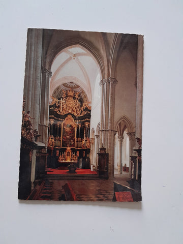 AK Lilienfeld. Zisterzienserstift. Ostchor mit Hochaltar.