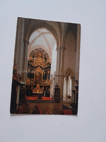 AK Lilienfeld. Zisterzienserstift. Ostchor mit Hochaltar.
