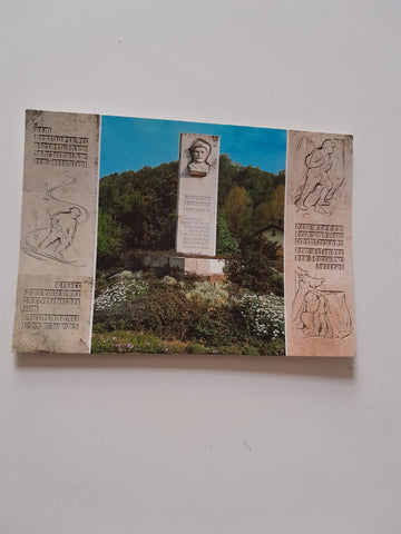 AK Lilienfeld. Mathias Zdarsky Denkmal.