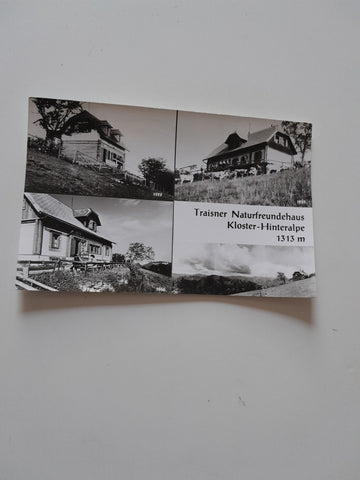 AK Traisner Naturfreundehaus Kloster-Hinteralpe.