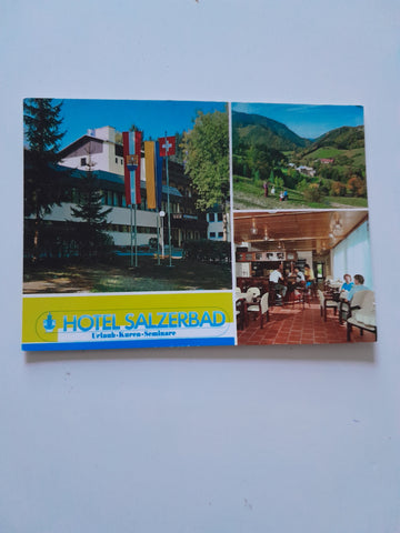 AK Kleinzell bei Hainfeld. Hotel Salzerbad.