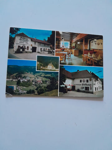 AK Kleinzell. Gasthaus zum Touristen. E. u. F. Pachler.
