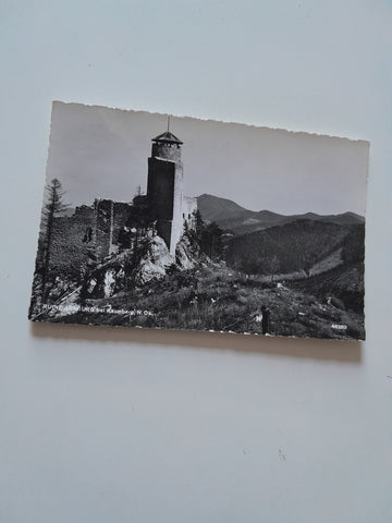 AK Ruine Araburg bei Kaumberg.