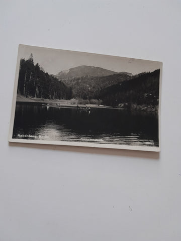 AK Hohenberg. Hinterbergteich. (1928)