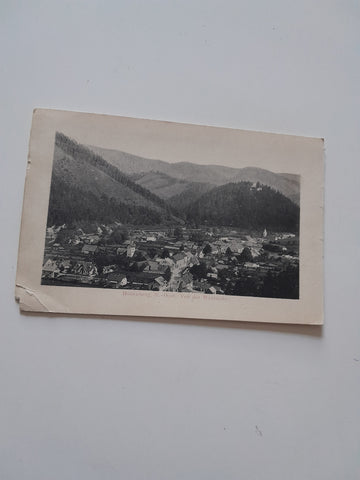 AK Hohenberg. Von der Westseite.