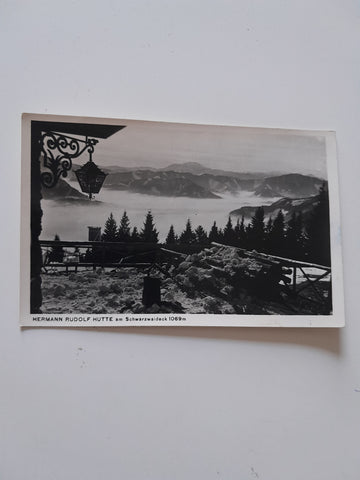 AK Hermann Rudolf Hütte am Schwarzwaldeck.