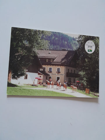 AK Wienerbruck an der Mariazellerbahn. Fam. Schenner. Bodenhof.