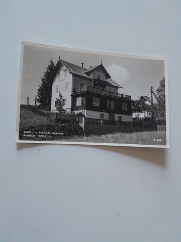 AK Reith an der Mariazellerbahn. Pension Hubertus.