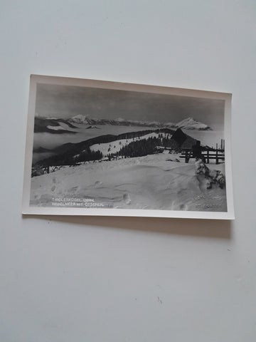 AK Tirolerkogel. Nebelmeer mit Ötscher.