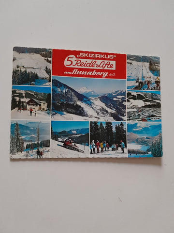 AK Skizirkus 5 Reidl-Lifte am Annaberg.