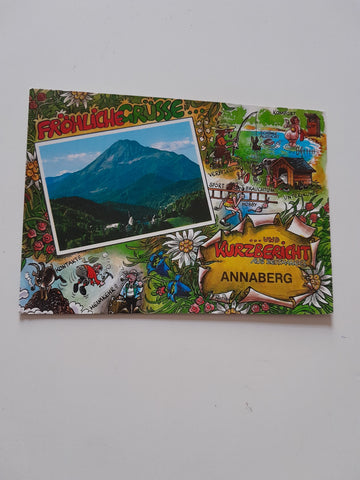 AK Annaberg. Fröhliche Grüße und Kurzbericht aus Zeitmangel.