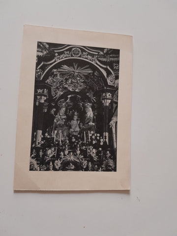 AK Wallfahrtskirche Annaberg. Gnadenbild St. Anna selbdritt.