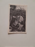 AK Ruine Aggstein, Eingang.
