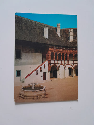 AK Renaissance Schloß Schallaburg. Terrakottenhof.
