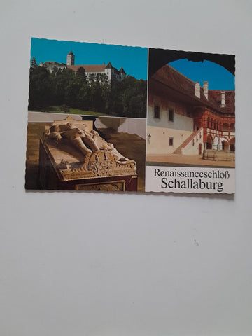 AK Renaissance Schloß Schallaburg.