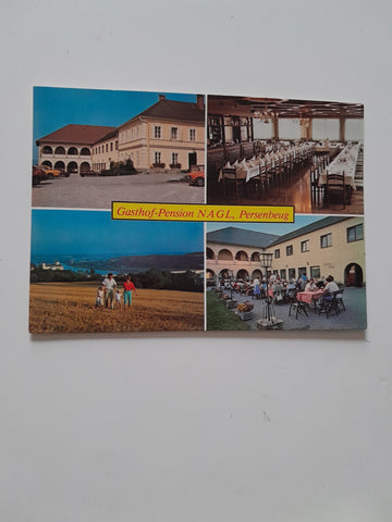 AK Persenbeug. Gasthof Pension Nagl.