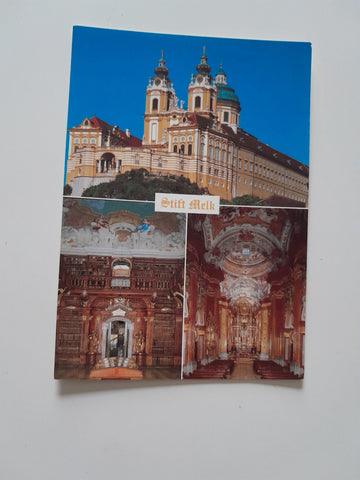 AK Stift Melk. Stiftskirche.