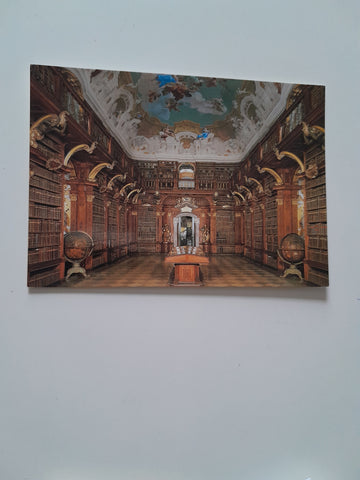 AK Stift Melk Bibliothek.