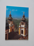 AK Stift Melk. Türme der Stiftskirche.