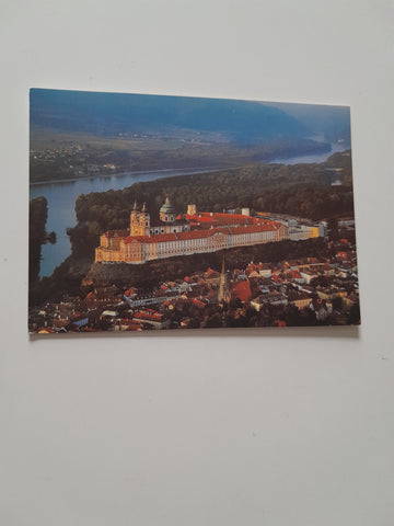 AK Stift Melk von Süden.