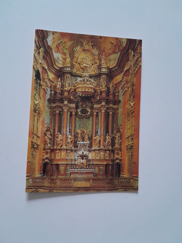 AK Stift Melk. Hochaltar der Stiftskirche.