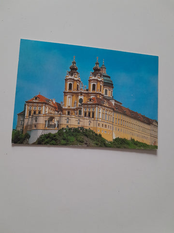 AK Stift Melk von Südwesten.