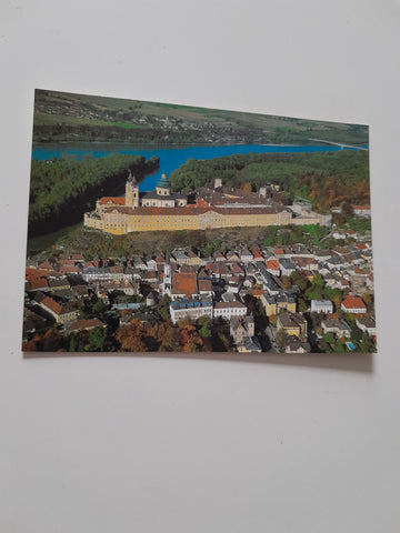 AK Stift Melk von Süden.