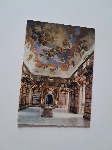 AK Stift Melk. Bibliothek.
