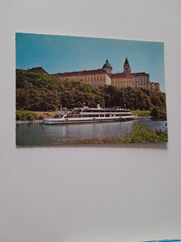 AK Stift Melk mit MFS Wachau.