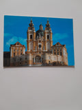 AK Stift Melk. Westfassade der Stiftskirche.