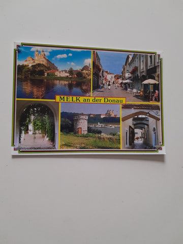 AK Melk an der Donau.