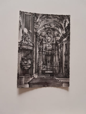 AK Benediktinerstift Melk Hochaltar. (1960)