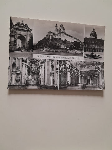 AK Stift Melk an der Donau. (1965)