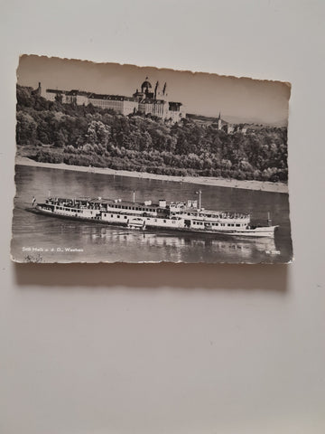 AK Stift Melk in der Wachau.