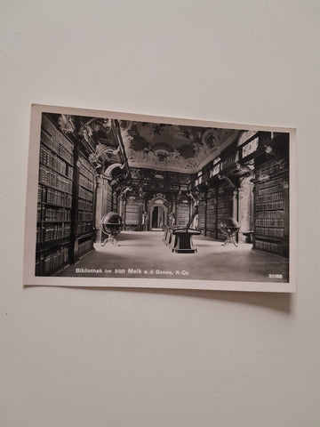 AK Stift Melk. Bibliothek.