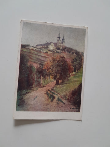 AK Basilika Maria Taferl. Bußweg. (O. Luhde)