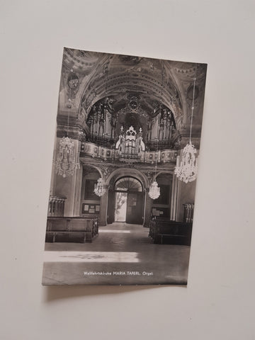 AK Wallfahrtskirche Maria Taferl. Orgel. (1965)