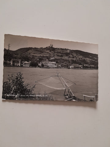 AK Marbach an der Donau mit Maria Taferl. (1958)