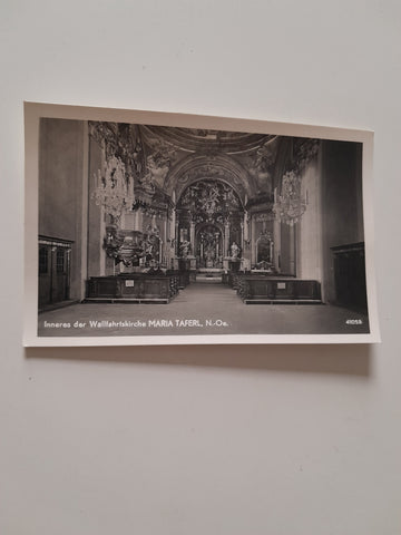 AK Maria Taferl. Inneres der Wallfahrtskirche.