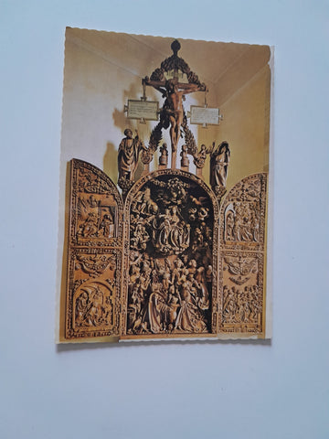 AK Wallfahrtskirche Mauer bei Melk. Gotischer Schnitzaltar.