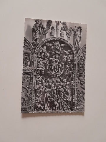 AK Mauer bei Melk. Spätgotischer Flügelaltar.