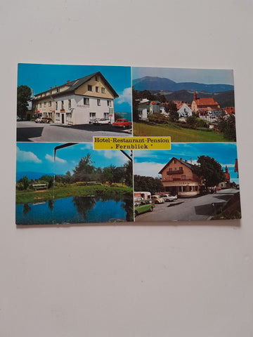 AK St. Corona am Wechsel. Hotel Restaurant Fernblick. Inh. Fam. Hans Strobl.