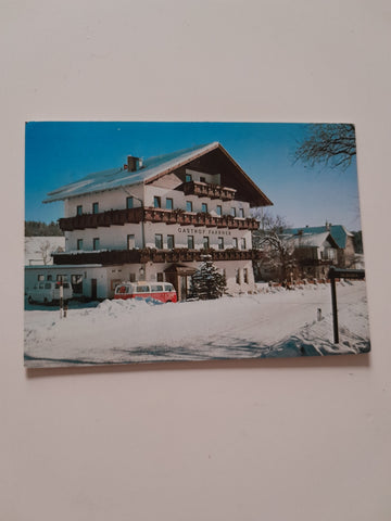 AK St. Corona am Wechsel. Unternberg. Gasthof Pension Fahrner.